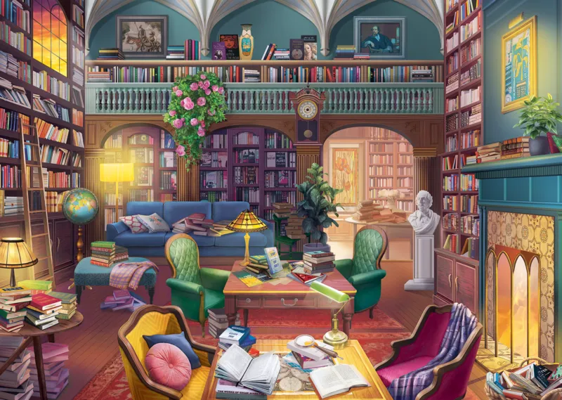 XXL Teile - Magische Bücherwelt