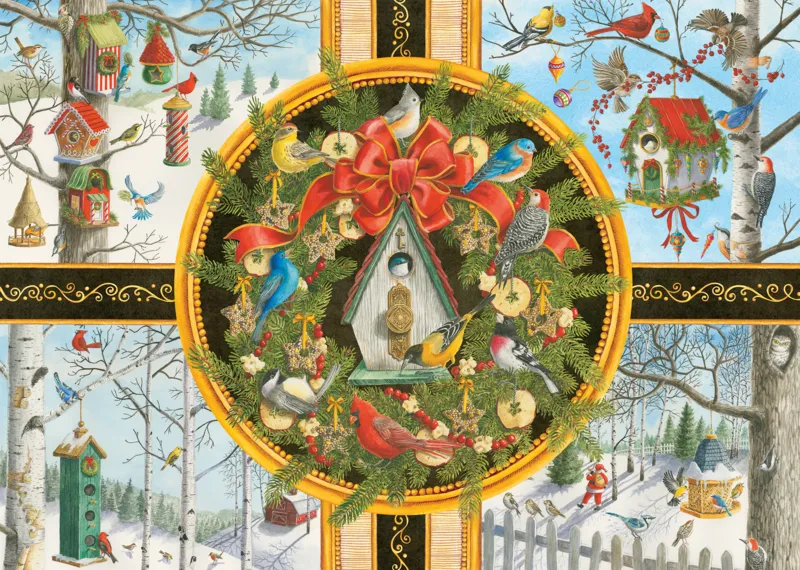 XXL Teile - Singvögel im Winter