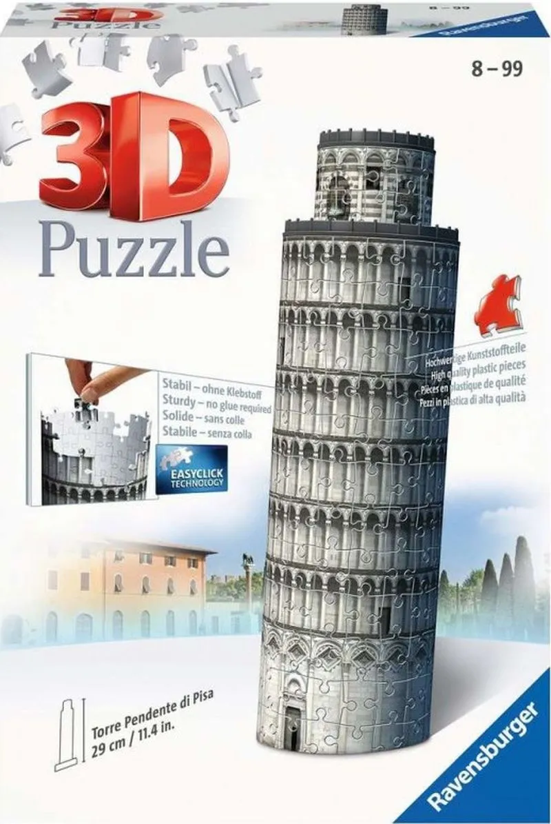 Mini 3D Puzzle - Leaning Tower of Pisa