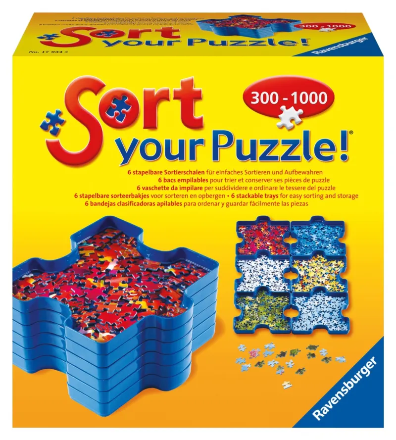 6 Sortierschalen: Sort your Puzzle