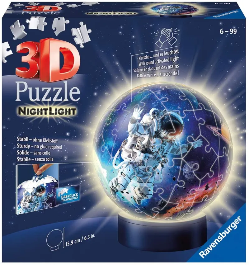 3D Puzzle - 3D Puzzle Ball - Astronauts