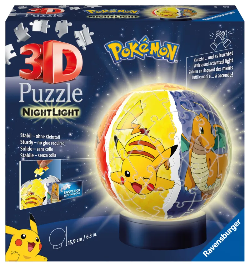 3D Puzzle - Illuminated Ball Pokémon