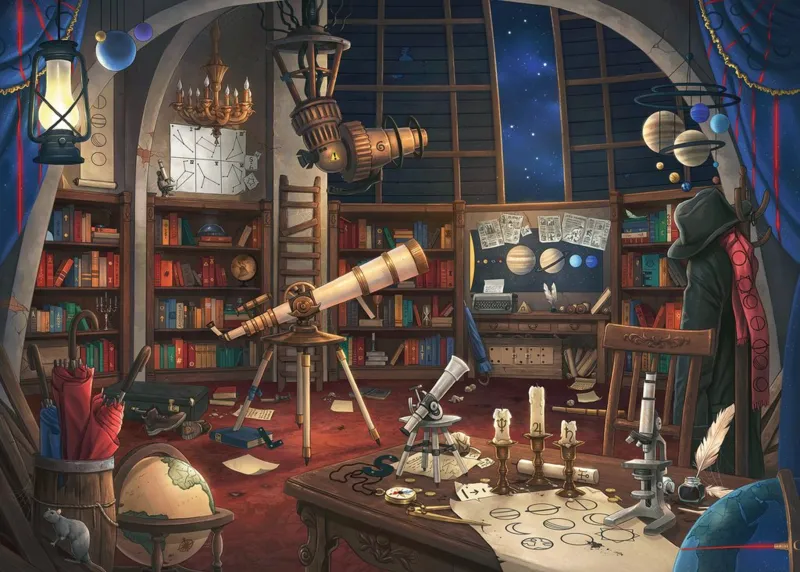 Escape Puzzle - Observatoire astronomique (auf Französisch)
