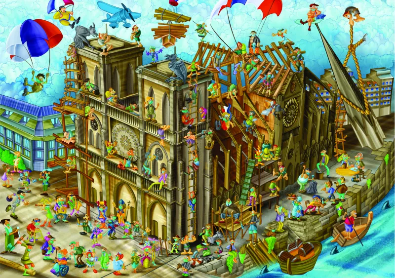 Cartoon Collection - Notre Dame