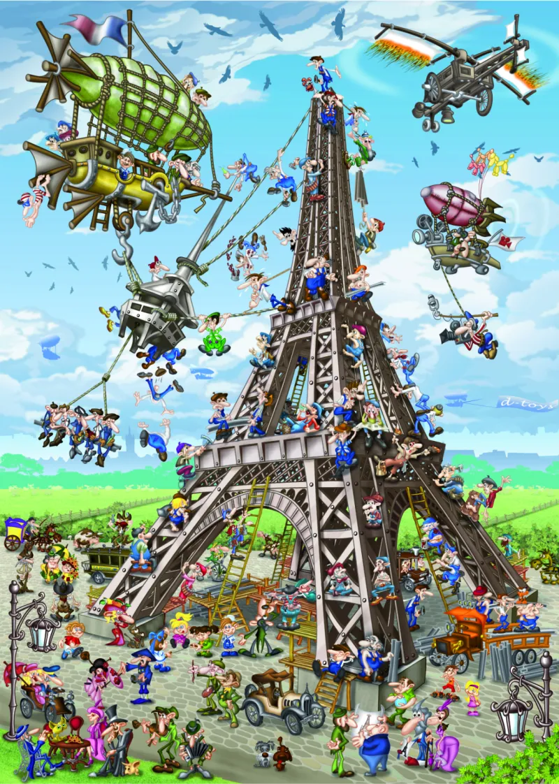 Cartoon Collection - Eiffelturm