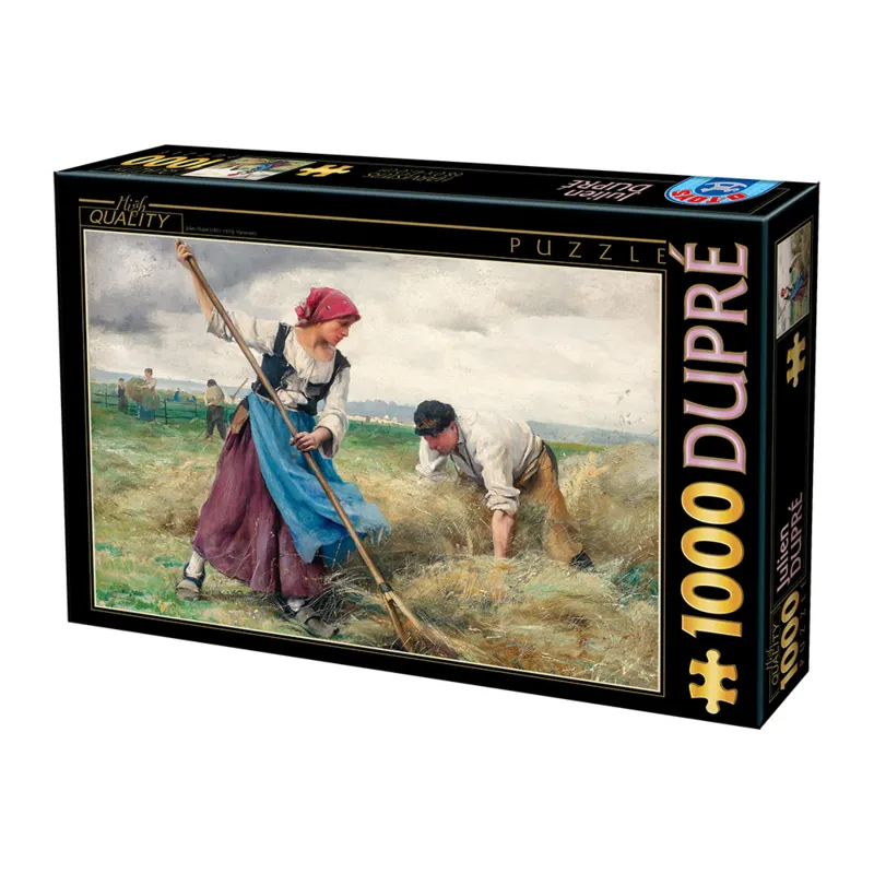 Julien Dupré: The Harvesting of the Hay