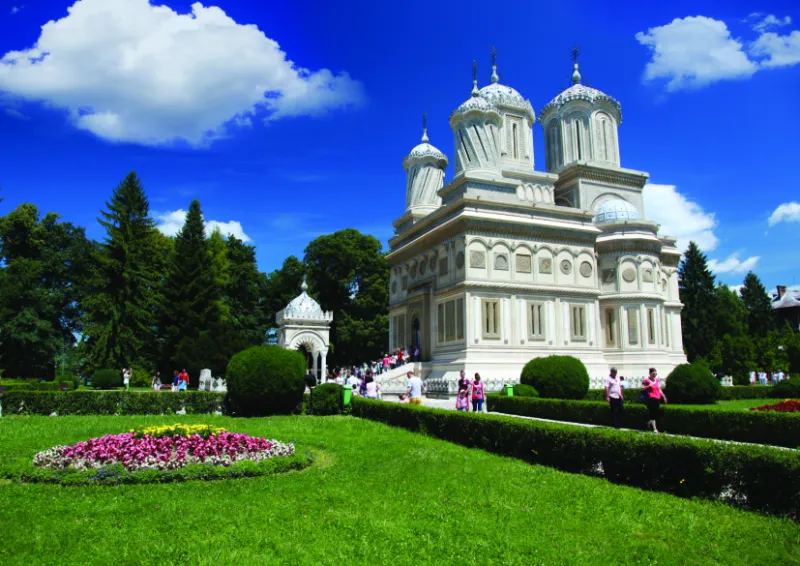 Curtea de Arges Monastery - Rumänien