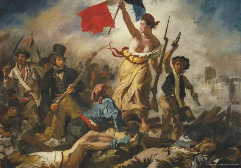 Eugène Delacroix: Die Freiheit führt das Volk