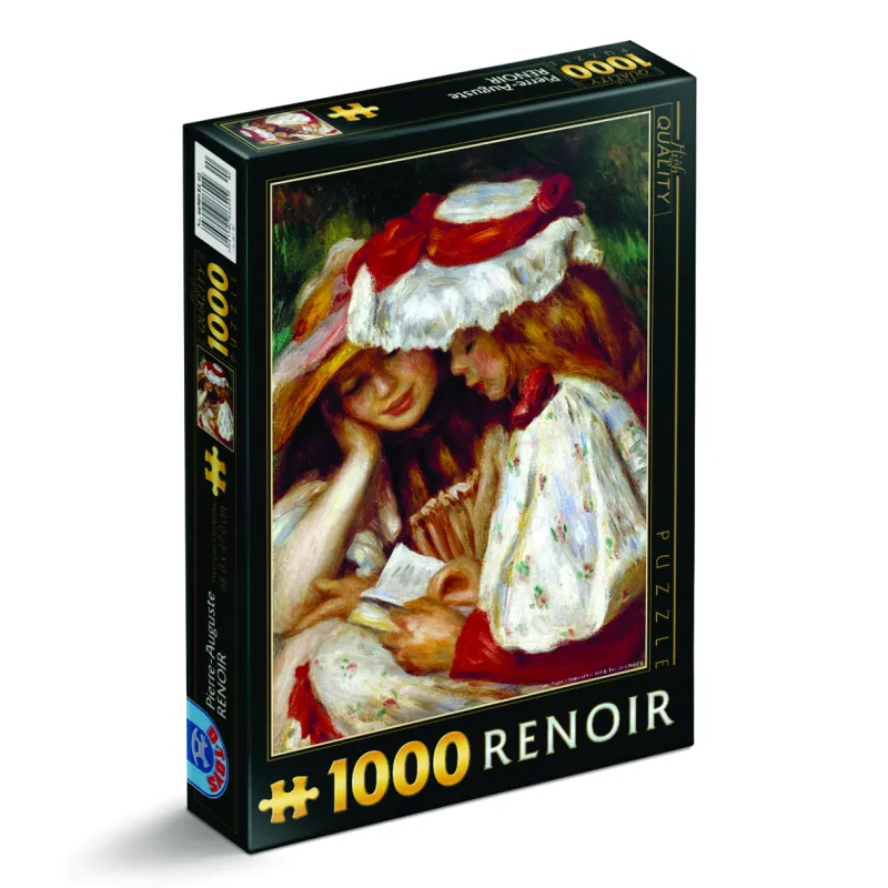 Renoir: Zwei Lesende Mädchen