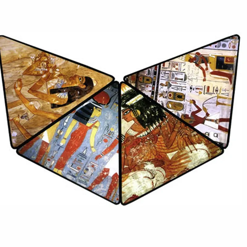 3D Pyramide - Ägypten: Malereien / schwieriges Puzzle