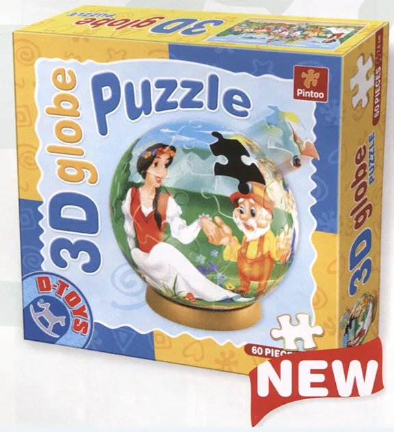 Riesen Bodenpuzzle - Schneewittchen und die 7 Zwerge
