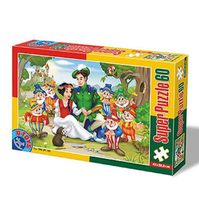 XXL Teile - Schneewittchen und die  Zwerge