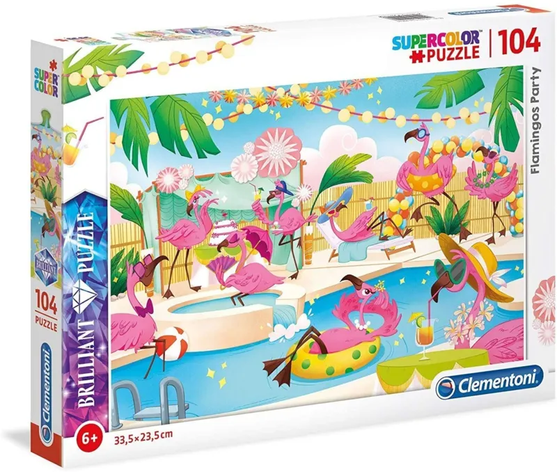 Supercolor Flamingo Party - Glossy Effect