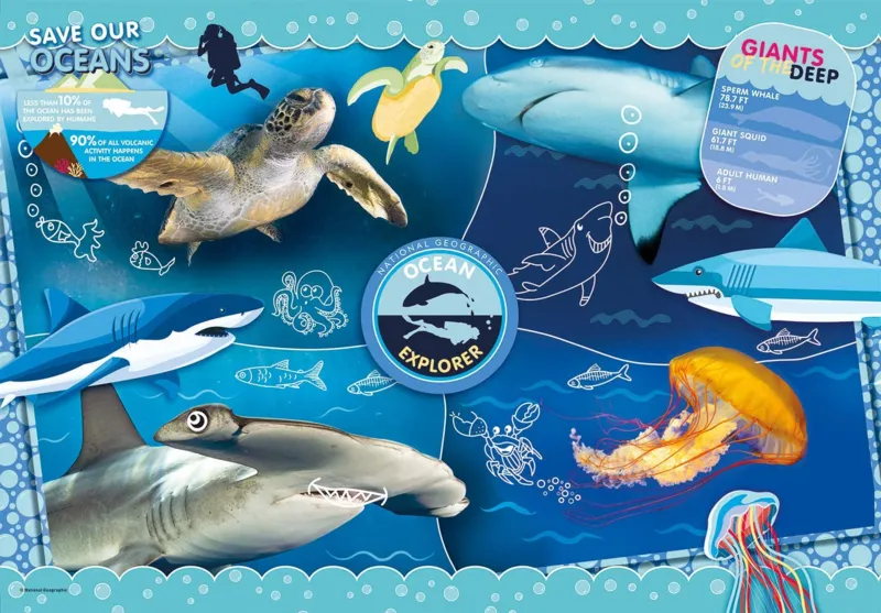 Ocean Explorer - Supercolor Puzzle