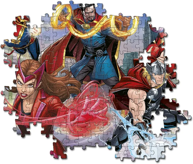 XXL Teile - Super Color - Glitter Effect - Marvel Avengers
