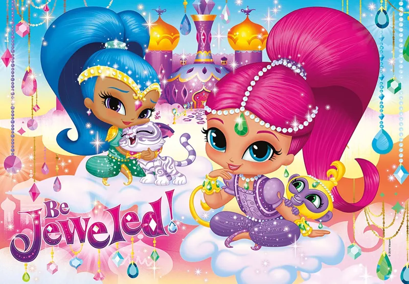 Puzzle mit Glitzer-Effekt - Shimmer & Shine