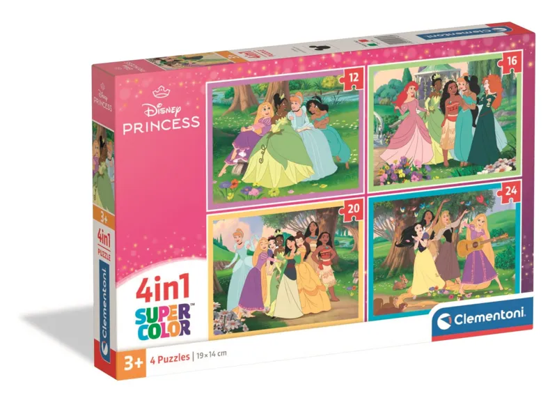 4 Puzzles - Disney Princess