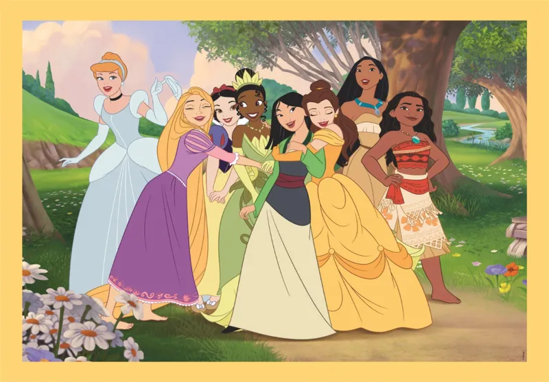 4 Puzzles - Disney Princess