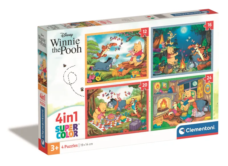 4 Puzzles - Winnie the Pooh