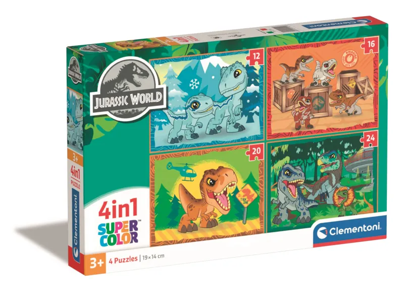 Puzzle 4 in 1 - Jurassic World