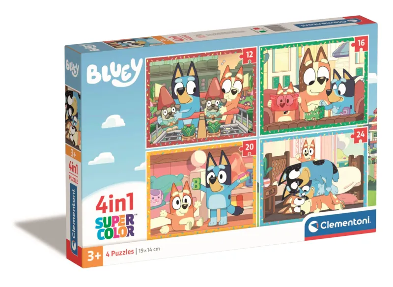 Puzzle 4 in 1 - Bluey