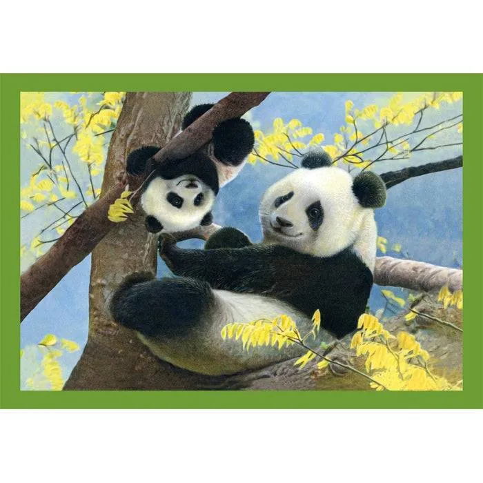 Puzzle 4 En 1 - Mutter und Baby Tiere
