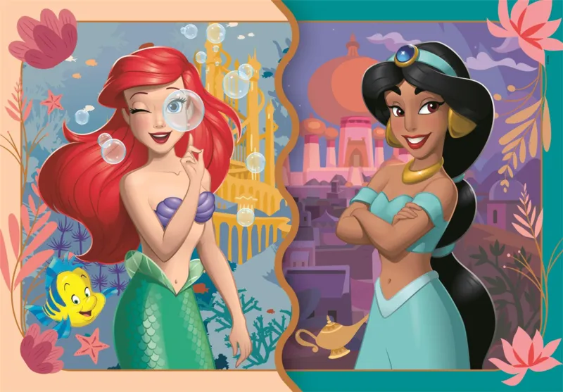 2 Puzzles - Disney Princess
