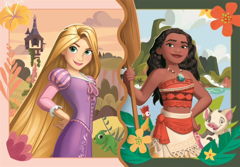 2 Puzzles - Disney Princess