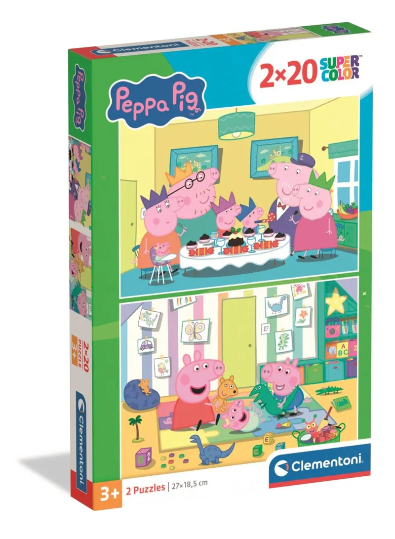 2 Puzzles - Peppa Pig
