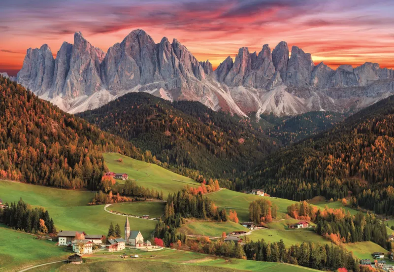 Val Di Funes, Italy