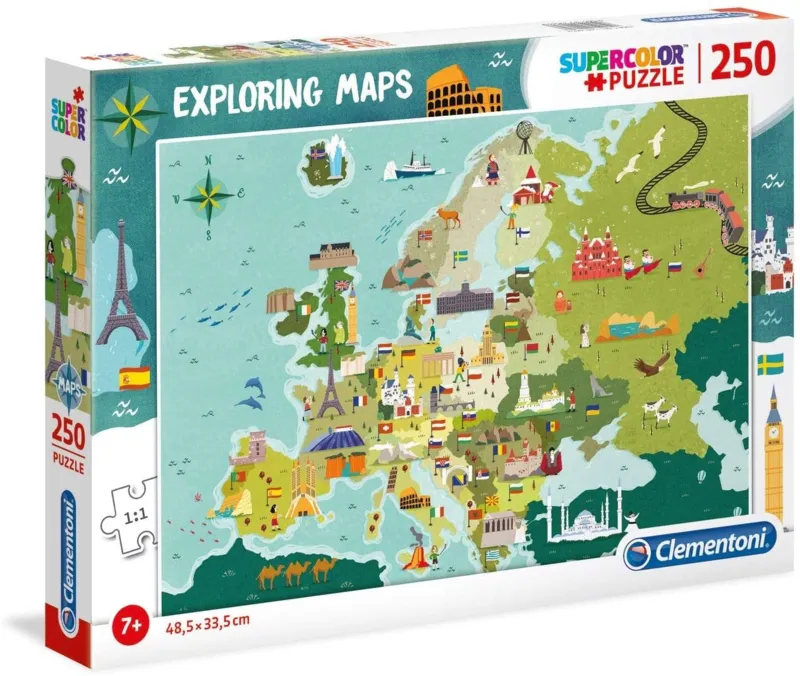Exploring Maps : Europe - Monuments