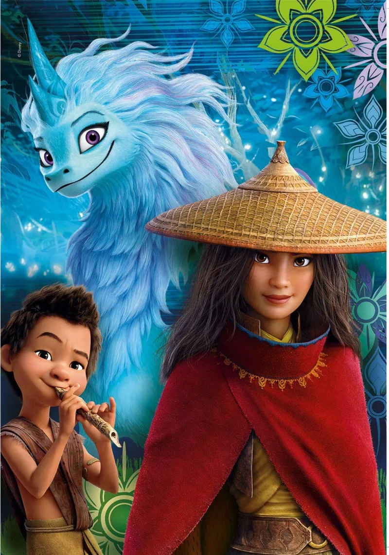 3 Puzzles - Disney Raya