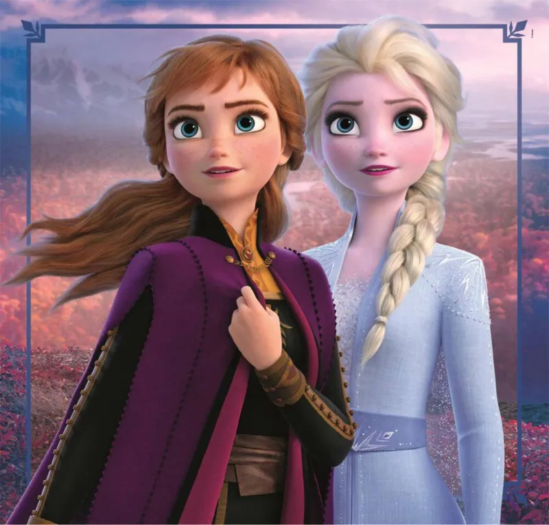 3 Puzzles - Frozen - Die Eiskönigin