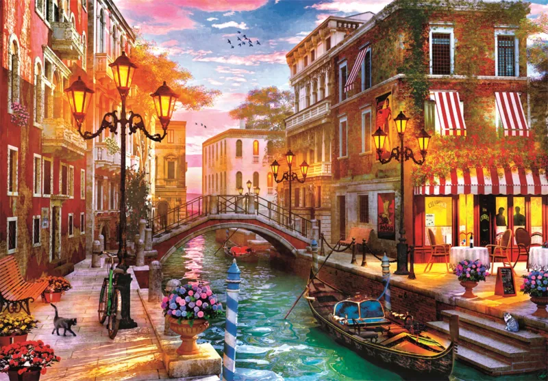 Sonnenuntergang Über Venise