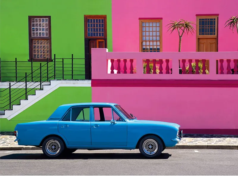 The Blue Car