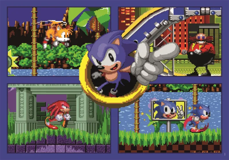Gaming Collection - Sonic Patchwork