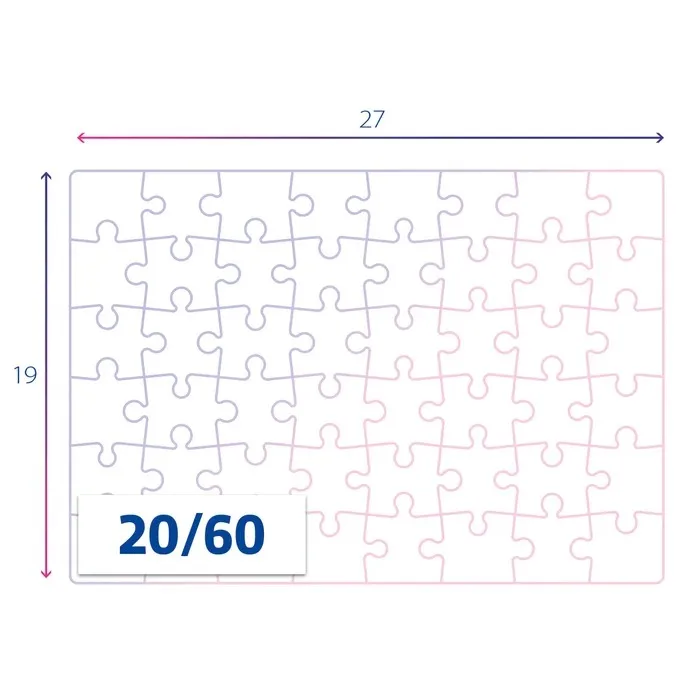2 Puzzles - Mickey and Friends - 2x60 Teile