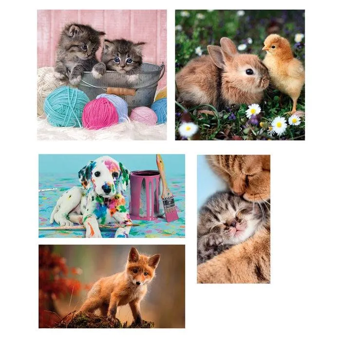 Puzzlebox 10 in 1 - Tierische Freunde