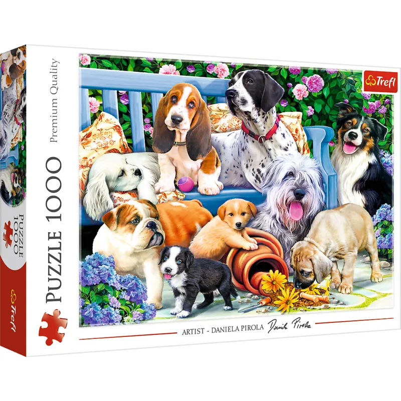 Dogs in the Garden