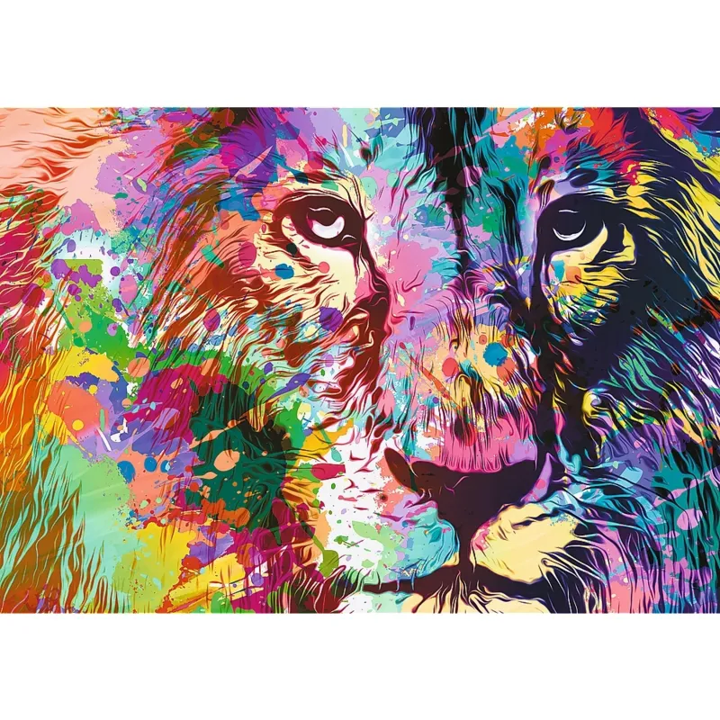 Colorful Lion