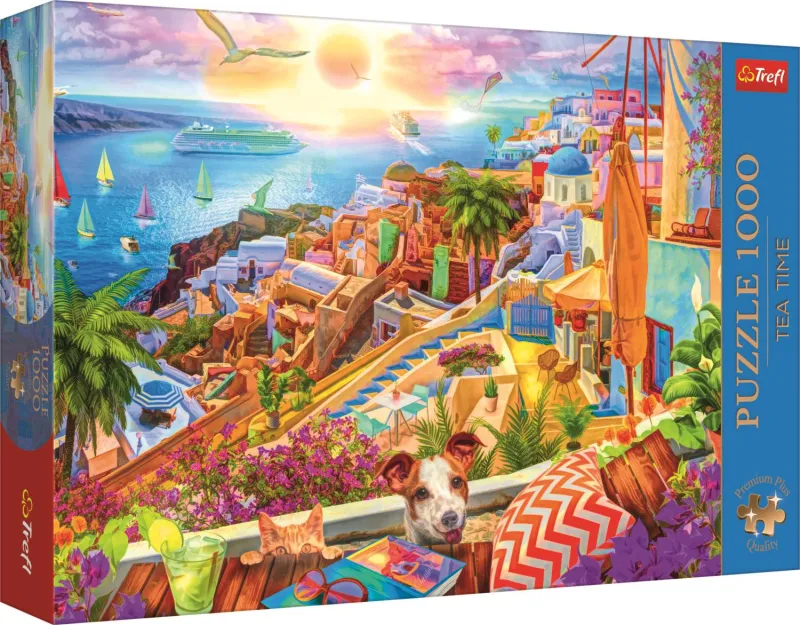 Tea Time: Besuchen Sie Santorini