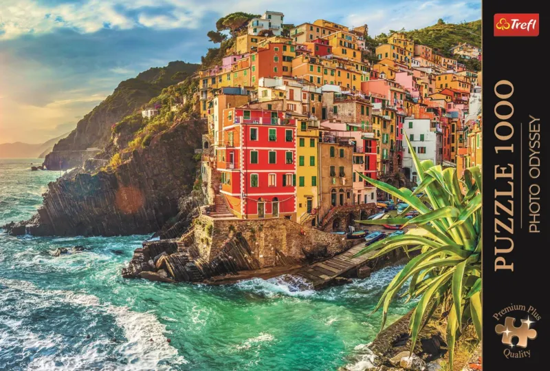 Stadt Riomaggiore, Italien