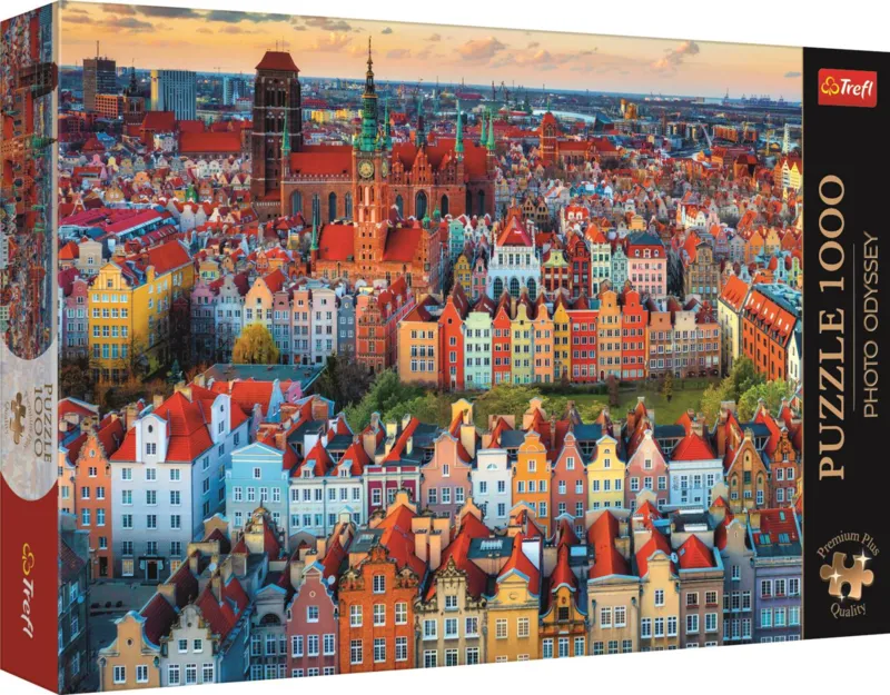 Blick auf Gdansk, Polen