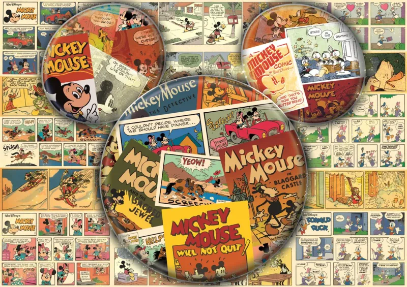 Comic Mickey Mouse - Disney Mickey Mouse And Friends