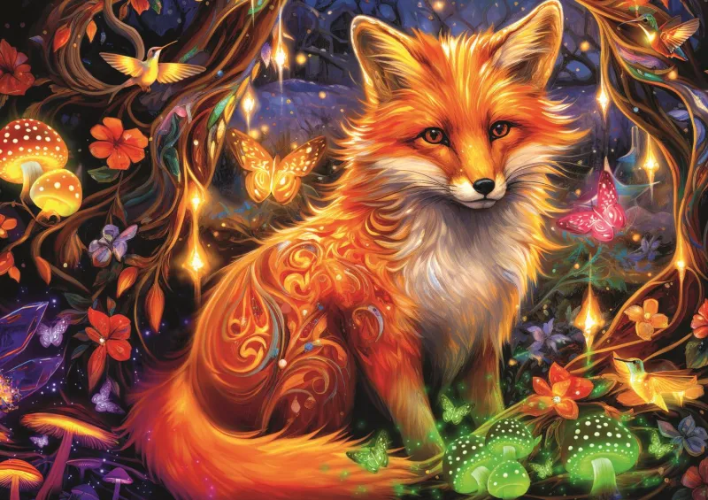 Märchenhafter Fuchs