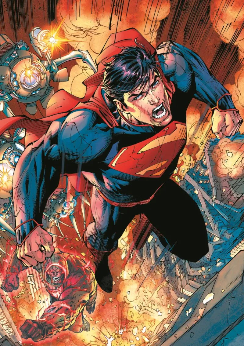 Superman In Aktion