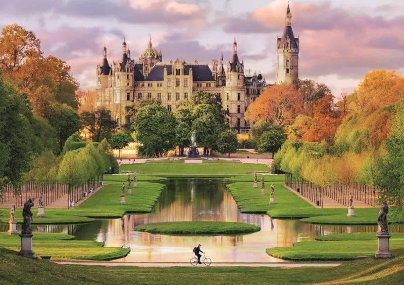 Fotografische Odyssee: Schloss Schwerin. Deutschland