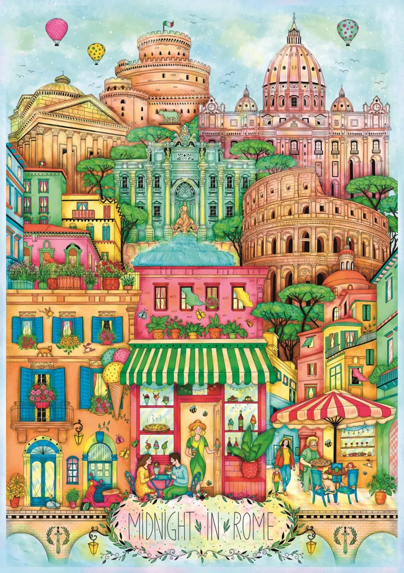 Mitternacht in Rom