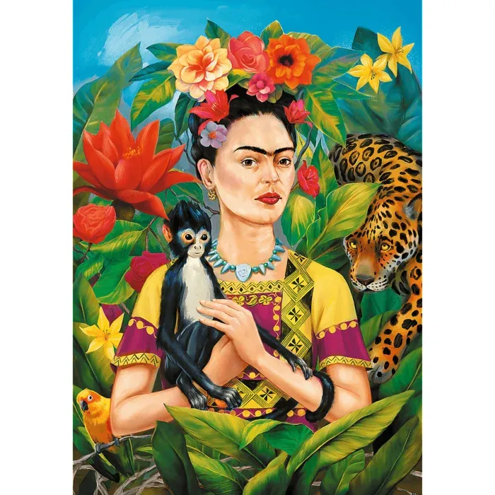 Frida Kahlo - Dschungelporträt
