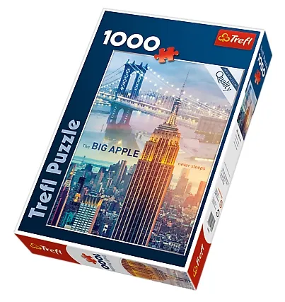 New York in der Dämmerung